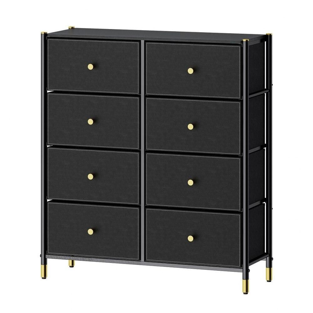 Комод побутовий LUMINARIA ELEGANCE BLACK 8B