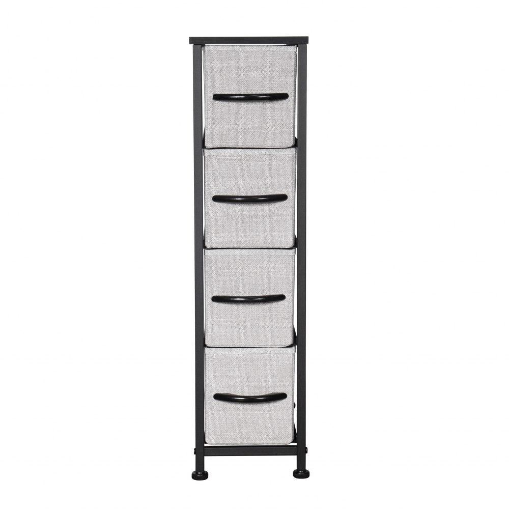 Комод побутовий LUMINARIA PERFECT SLIM GRAY 4B