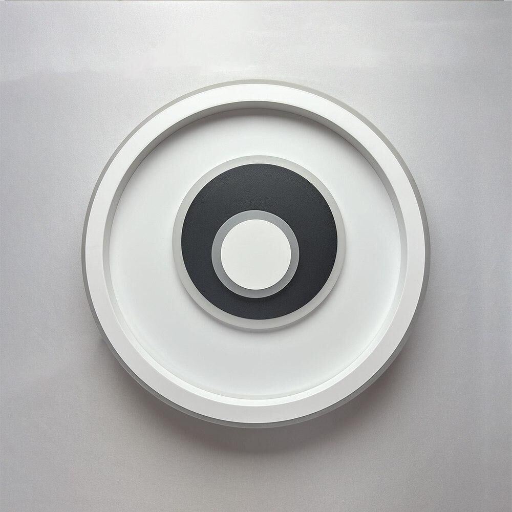 Світильник LED стельовий LUMINARIA BRAVE 80W R400 WHITE/BLACK (з пультом)