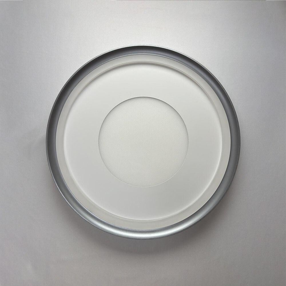 Світильник LED стельовий LUMINARIA LAKE 100W R500 WHITE/GRAY (з пультом)