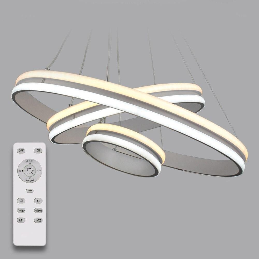 Світильник LED підвісний LUMINARIA GRAVITACIA VOLNA 170W 3R WHITE (з пультом)