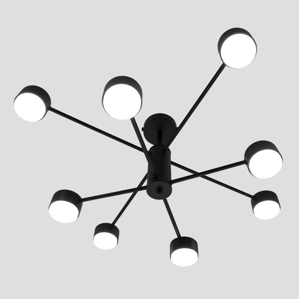 Світильник стельовий LUMINARIA RAY 8xGX53 (4+4) BLACK
