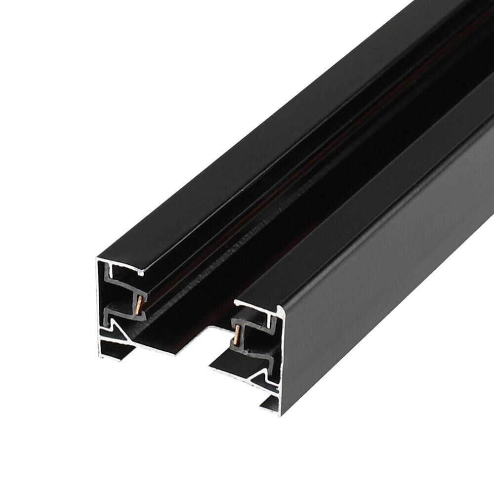 Шинопровід трековий LUMINARIA RAIL-1M BLACK однофазний (1 метр)