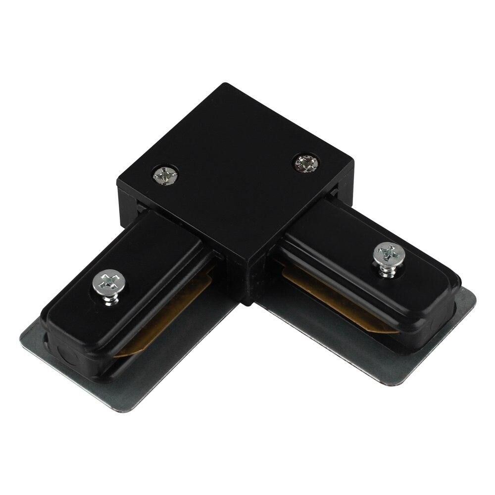 З'єднувач кутовий LUMINARIA L-CONNECTOR BLACK для однофазного шинопровода