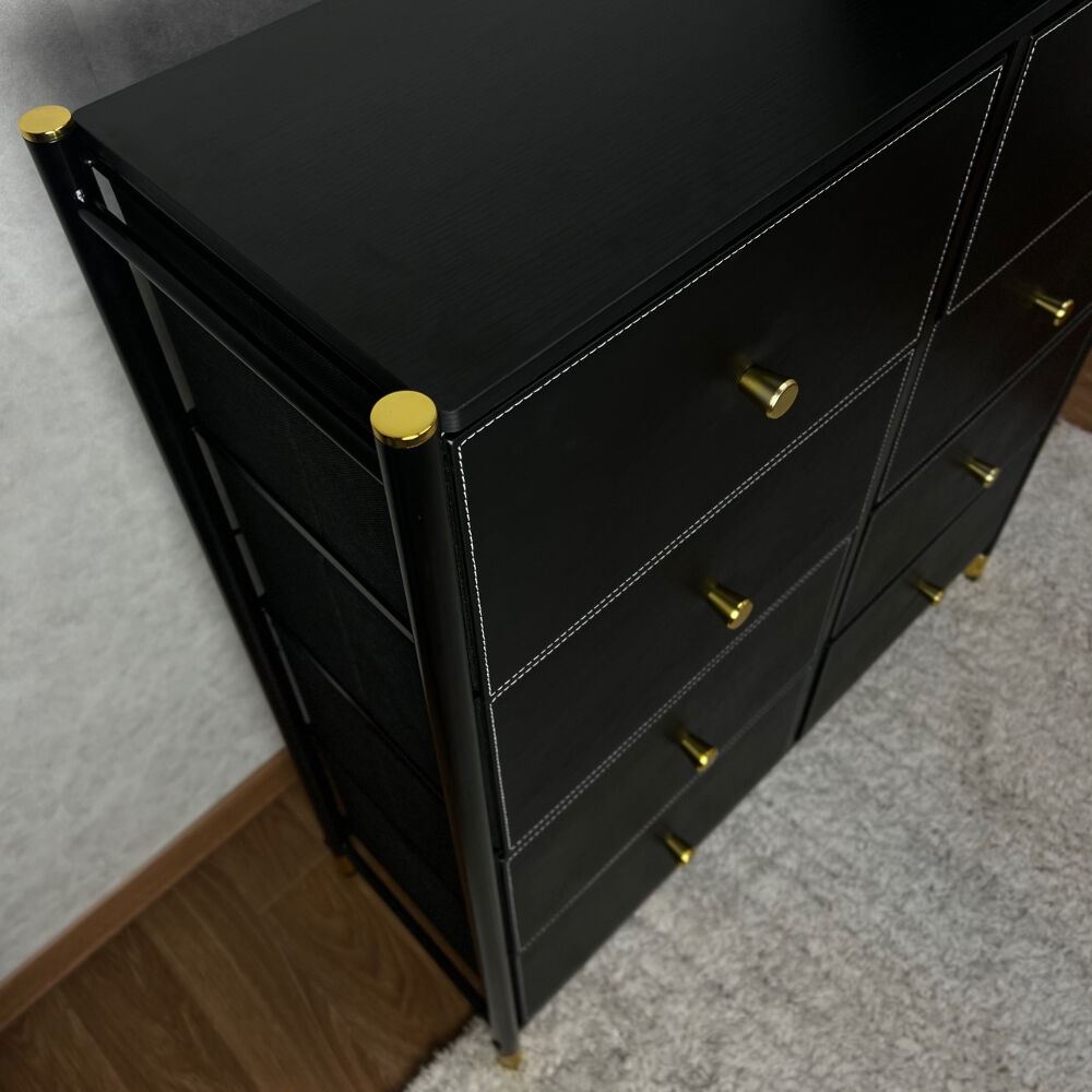 Комод побутовий LUMINARIA ELEGANCE BLACK 8B