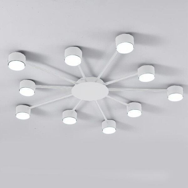 Світильник стельовий LUMINARIA RAY SLIM 10xGX53 WHITE