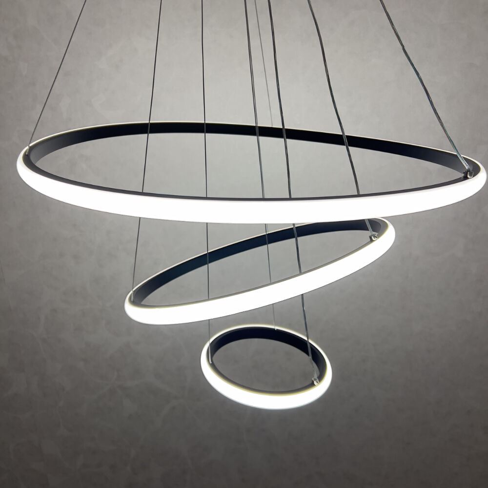 Світильник LED підвісний LUMINARIA EMILY 75W 3R BLACK/WHITE (з пультом)