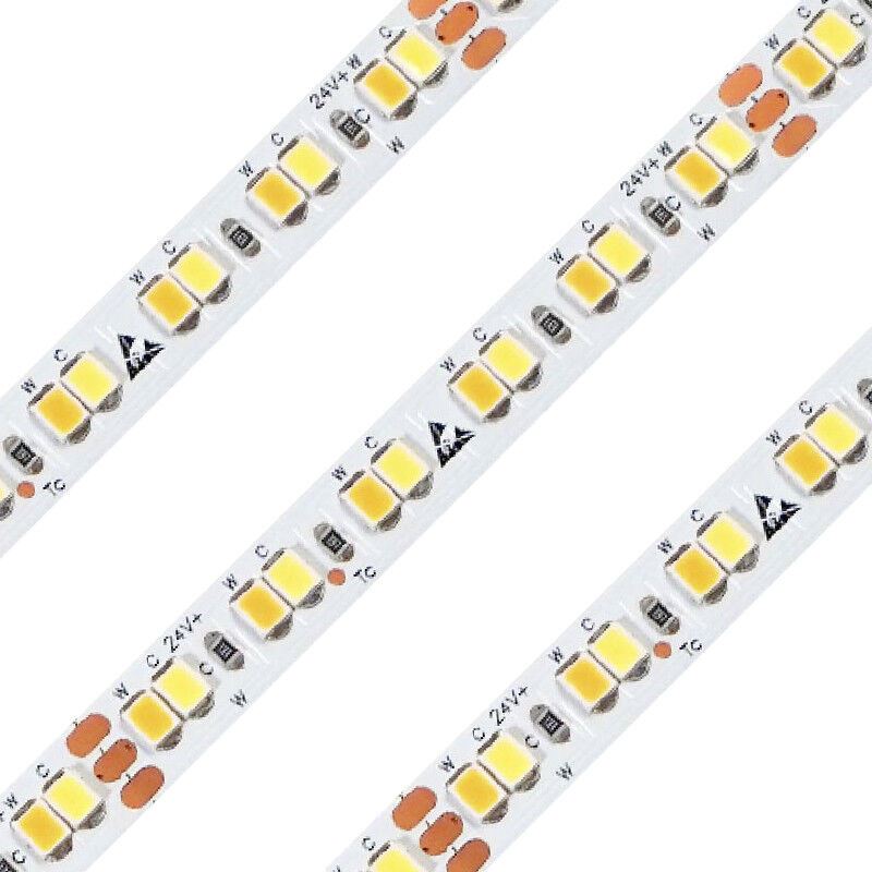 Стрічка світлодіодна LUMINARIA LS-2835 192LEDs/m 21,2W 24V 2700+6500K (DJ192SWW-24V-8mm) PREMIUM LED STRIP