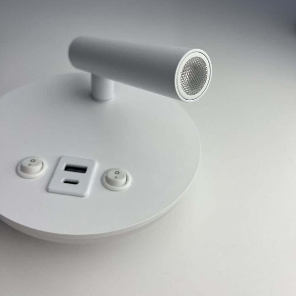 Світильник LED настінний, бра LUMINARIA CHARG 8W WHITE 3000K