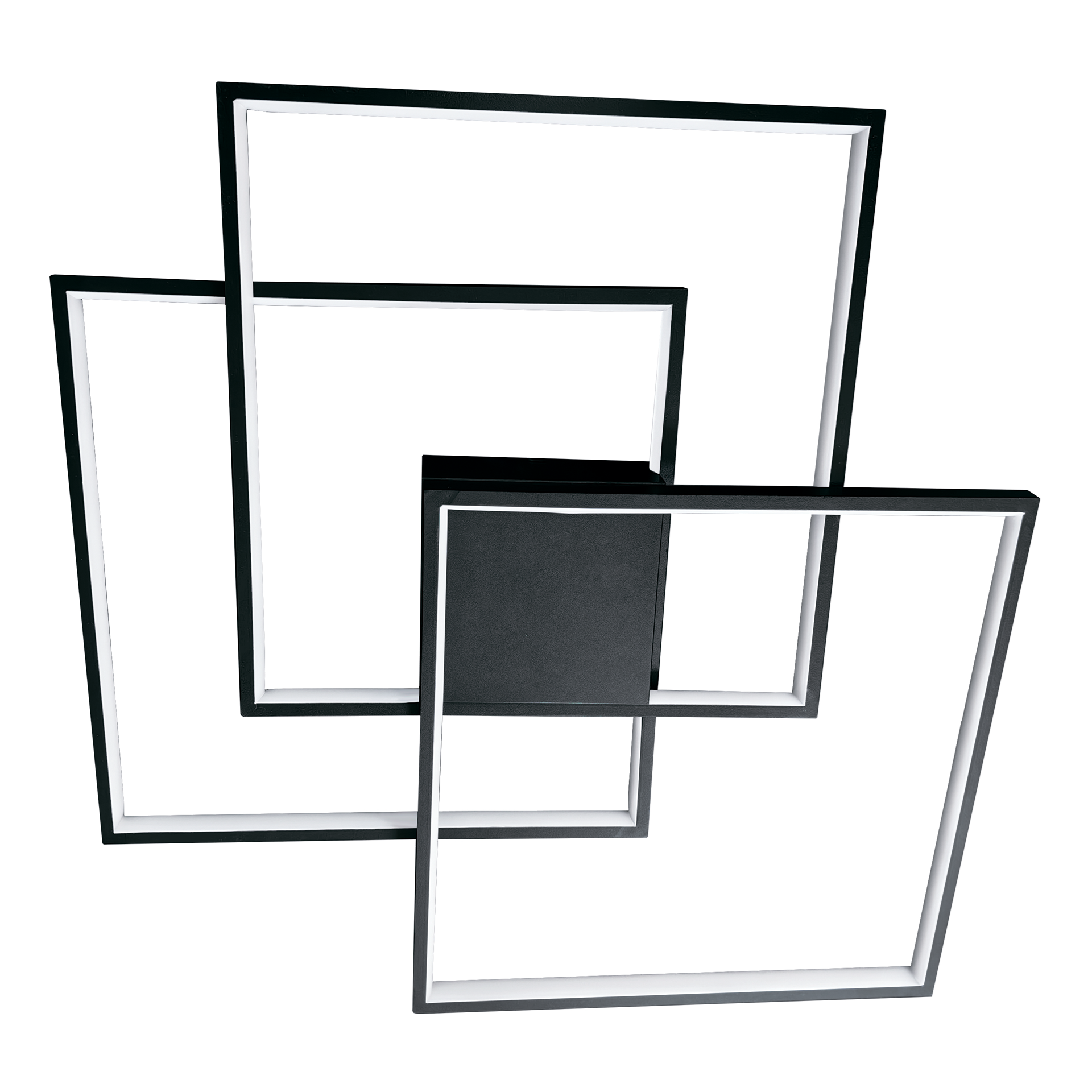 Світильник LED стельовий LUMINARIA CALLISTA 100W 3S BLACK ( з пультом)